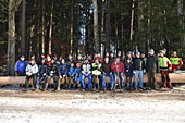 Umschneiden des neuen Maibaums und Arbeiten im Wald am 06.01.2016