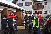 Umschneiden des neuen Maibaums und Arbeiten im Wald am 06.01.2016