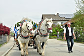 Maibaumaufstellen in Soyen am 30.04.2022