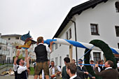 Maibaumaufstellen in Soyen am 30.04.2022